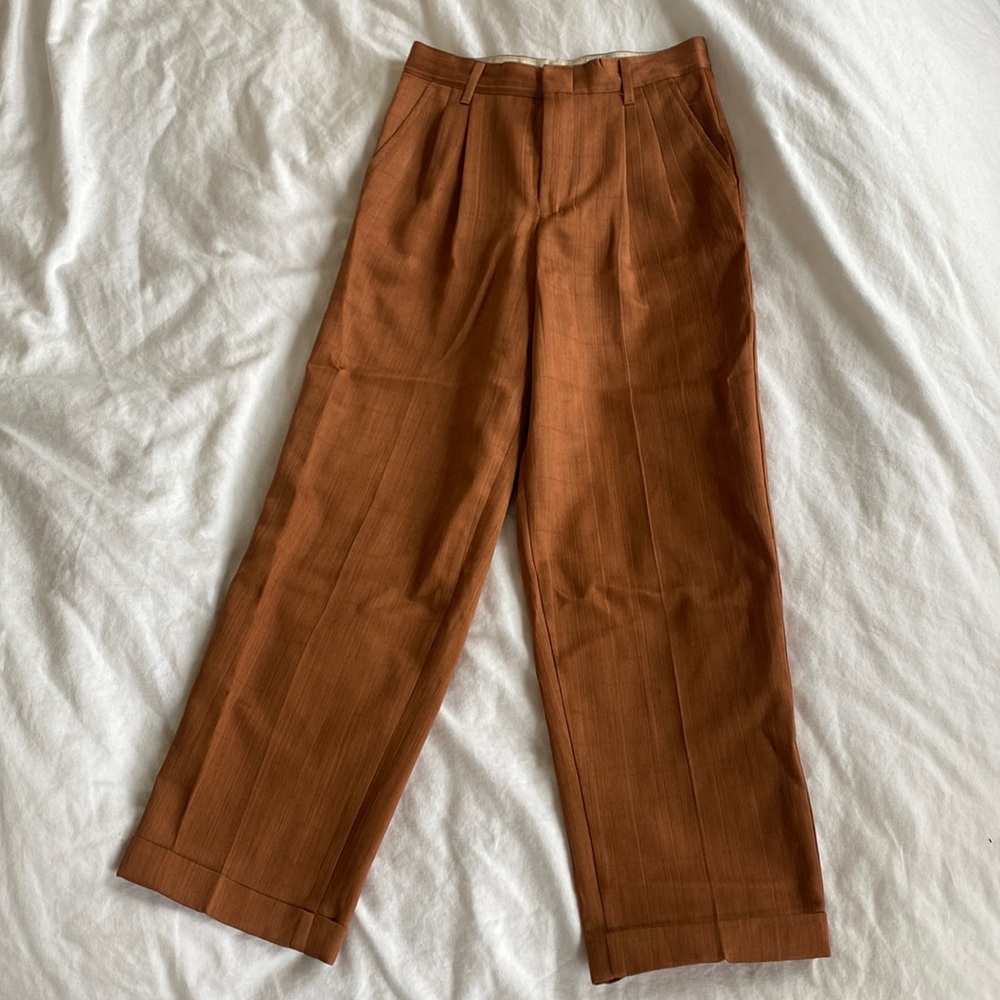 Vintage rust dress pants
